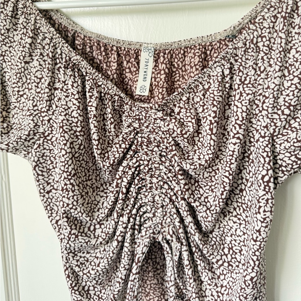 Leopard print top - Picture 2 of 2